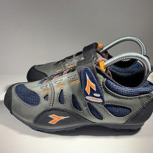 Diadora Jalapeno Mountain Biking Cycling Cleat Shoes Gray MTB Bike Mens Size 6.5